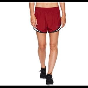 Maroon Nike Tiempo Shorts